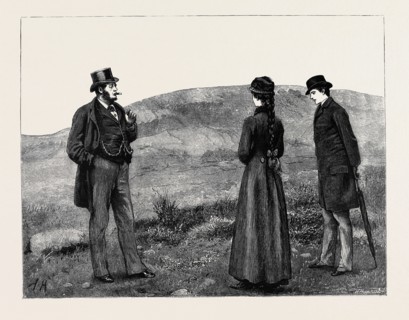 KIT, A MEMORY; BY JAMES PAYN: As they drew near to the hut a man in broadcloth emerged from it,