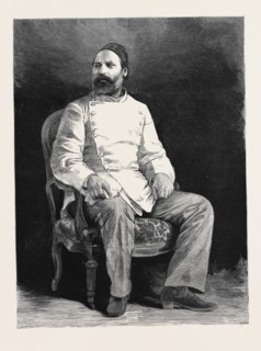 ARABI PASHA, IN PRISON AT CAIRO, EGYPT