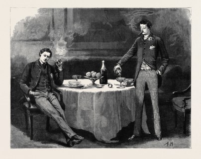 KIT, A MEMORY; BY JAMES PAYN: Mark noticed that his friend drank nothing but champagne