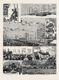 THE RETURN OF THE TROOPS FROM EGYPT, RECEPTION OF THE FOURTH DRAGOON GUARDS BRIGHTON: 1. Coast