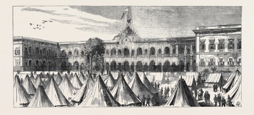 THE ABDIN BARRACKS, CAIRO, EGYPT, WHERE ARABI WAS IMPRISONED WHILE IN BRITISH CUSTODY