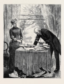 KIT, A MEMORY; BY JAMES PAYN: Mr. Penryn pieced together the fragments of the newspaper, and