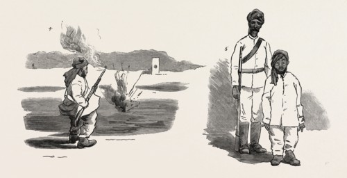 THE REBELLION IN THE SOUDAN (SUDAN), THE MATERIAL WITH WHICH BAKER PASHA WAS EXPECTED TO DEFEAT THE