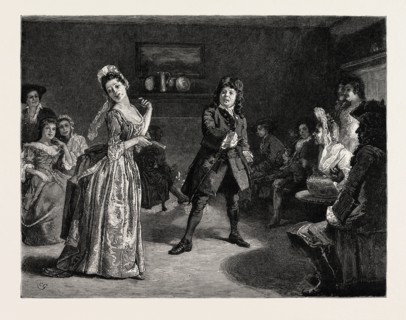 DOROTHY FORSTER: She sometimes comes sweeping across the floor as if she had whole yards of train