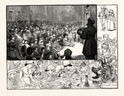 JUVENILE BALL AT THE MANSION HOUSE, LONDON