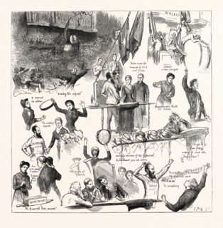 THE WEDDING OF "COMMISSIONER" RAILTON OF THE SALVATION ARMY AT EXETER HALL