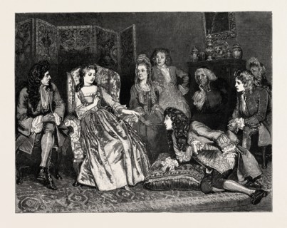 DOROTHY FORSTER: "He then spread a cushion on the carpet, and sat or lay upon it at my feet."