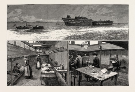 THE SMALLPOX EPIDEMIC AND THE METROPOLITAN ASYLUMS BOARD: THE "RED CROSS" NEW AMBULANCE STEAMER: 1.