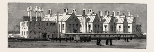 THE SMALL-POX EPIDEMIC AND THE METROPOLITAN ASYLUMS BOARD: THE TWIN-SHIP "CASTALIA," CONVERTED INTO