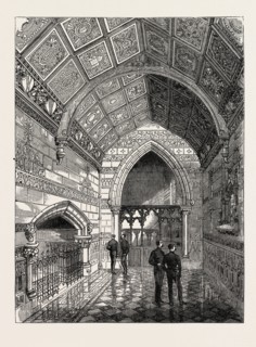 MEMORIAL CHAPEL ERECTED AT WINDSOR TO THE MEMORY OF THE OFFICERS AND MEN OF THE FIRST LIFE GUARDS