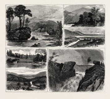 VIEWS IN THE VALE OF RANNOCH, PERTHSHIRE, SCOTLAND: 1. The Peak of Schiehallion, seen from the