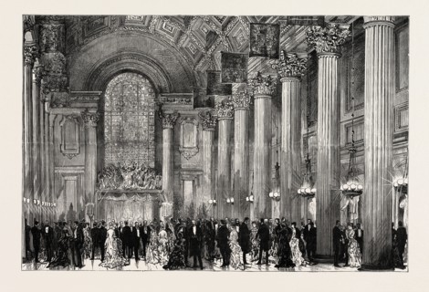 THE EGYPTIAN HALL, MANSION HOUSE, LONDON, UK