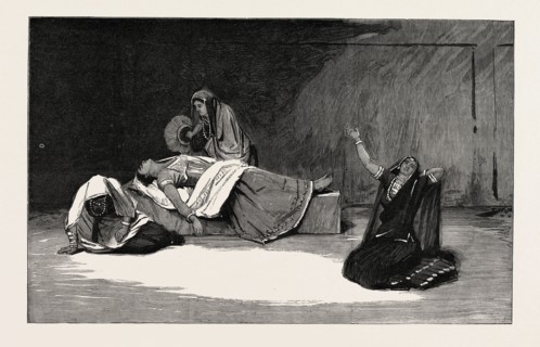 INDIAN TABLEAUX AT THE PRINCE'S HALL, PICCADILLY, IN AID OF THE MEDICAL MISSIONS TO THE WOMEN OF