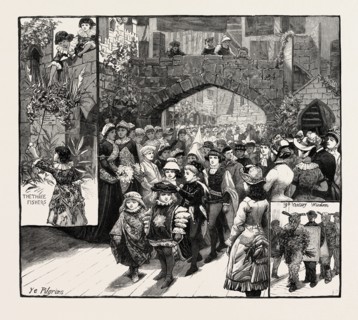 THE "MEDIEVAL MARKET" AT KNIGHTSBRIDGE FOR THE BENEFIT OF THE COLLEGE FOR TRAINING TEACHERS OF THE