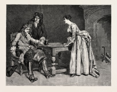 DOROTHY FORSTER: "He drained about a quart of ale, and then set down the mug with a sigh."