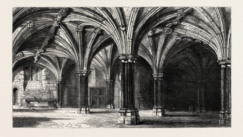 CRYPT OF THE GUILDHALL, LONDON, UK