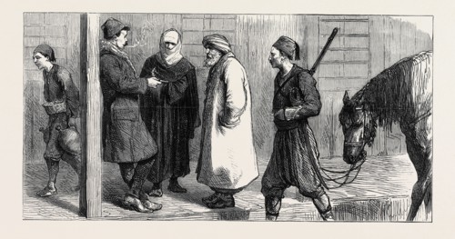 THE EASTERN QUESTION: TARTAR BASARDJICK, AN OFFICER JUST RETURNED FROM ALEXINATZ: "DID YOU SEE