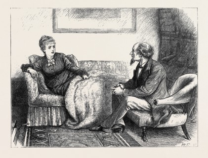 BLACK SPIRITS AND WHITE BY FRANCIS ELEANOR TROLLOPE: "My lady in her energy had sat upright on the