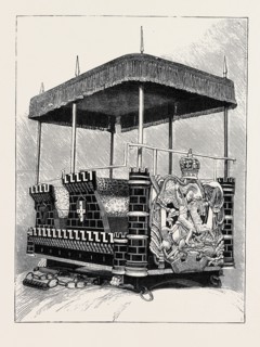 EMPRESS OF INDIA: STATE HOWDAH MANUFACTURED FOR THE DUKE OF BUCKINGHAM, GOVERNOR OF MADRAS