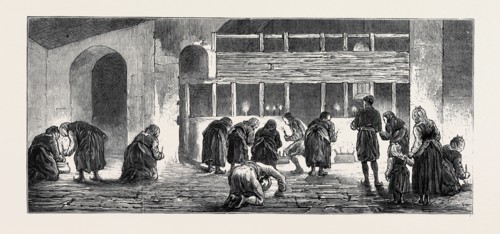 THE WAR IN THE EAST: MASS FOR THE VICTIMS OF THE BULGARIAN MASSACRES IN THE CHURCH OF BATAK