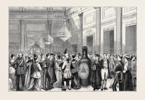 THE DUCHESS OF EDINBURGH AT MALTA: FANCY BALL AT THE GOVERNOR'S PALACE, VALETTA