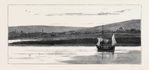THE IMPENDING WAR, SILISTRIA, ON THE DANUBE, WHERE THE RUSSIANS WERE REPULSED IN 1854