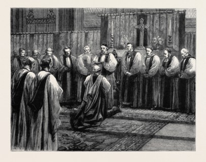 THE REVIVED BISHOPRIC OF TRURO, CONSECRATION OF DR. EDWARD WHITE BENSON, D.D., IN ST. PAUL'S