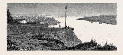THE DANUBE, FROM ABOVE GALATZ