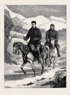 CAPTAIN FREDERICK BURNABY, ROYAL HORSE GUARDS, AUTHOR OF "A RIDE TO KHIVA"