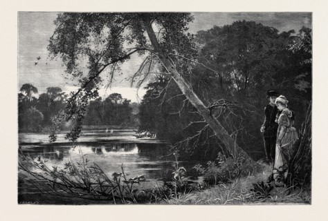 "STILL WATERS", "Silent streams run deepest,True love never dies" FROM THE PICTURE BY EDWARD H.