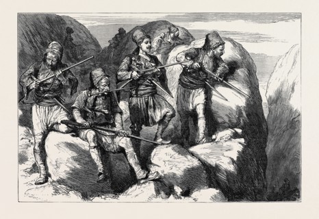 THE WAR IN THE EAST: WITH THE TURKS: BASHI-BAZOUKS IN AMBUSH