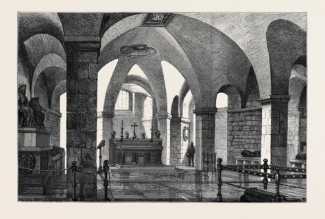 NEW CHAPEL FOR EARLY MORNING SERVICE IN THE CRYPT OF ST. PAUL'S CATHEDRAL, LONDON