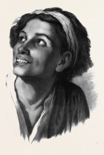 "A BEGGAR BOY" FROM THE PICTURE BY MURILLO