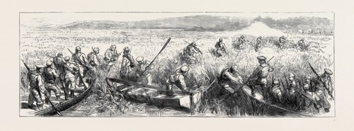 THE WAR IN THE EAST, WITH THE RUSSIANS ON THE DANUBE: A PICKET SKIRMISH IN THE DOBRUDSCHA, NEAR