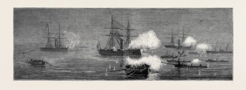 THE WAR IN THE EAST: WITH HOBART PASHA, THE UNSUCCESSFUL NIGHT ATTACK BY SEVEN RUSSIAN TORPEDO