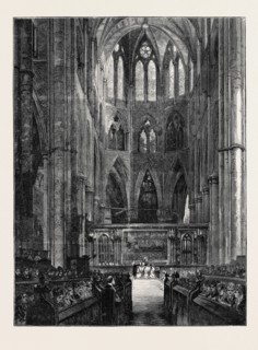 WESTMINSTER ABBEY, LONDON, 1870