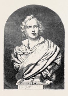 BUST OF WAGHORN, Erected at Port Said, on the banks of the Suez Canal, by M. de Lesseps, 1870