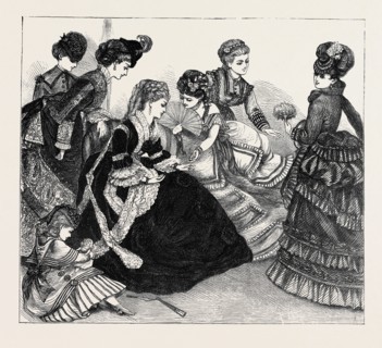 PARIS FASHIONS, 1870