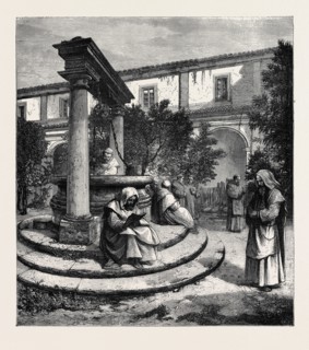 CARTHUSIAN CONVENT AT ROME, 1870
