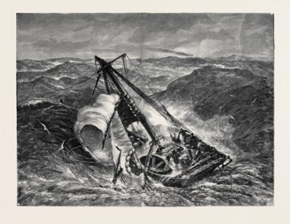 A GALE IN THE NORTH SEA, 1870