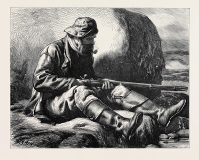 DUCK SHOOTING IN THE NORTH, 1870