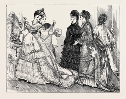 PARIS FASHIONS, 1870