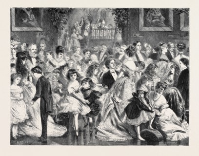 A JUVENILE BALL, 1870
