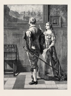 "J'Y ETAIS" FROM A PAINTING BY F. WILLEMS