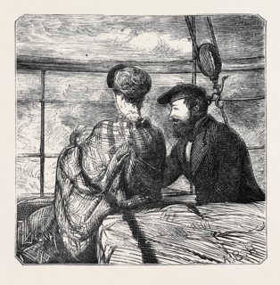ON THE ATLANTIC STEAMER: MOONSHINE, 1870