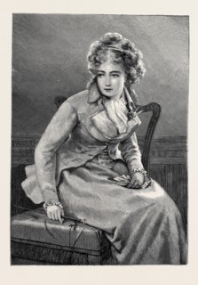 "GRANDMAMMA", FROM A DRAWING BY G.D. LESLIE, A.R.A., 1870