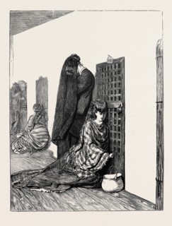 THE TOMBS, THE PRINCIPAL TEMPORARY POLICE PRISON IN NEW YORK. HERE ARE INCARCERATED THE PRISONERS
