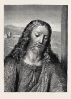 HEAD OF OUR SAVIOUR FROM LEONARDO DA VINCI'S "LAST SUPPER"