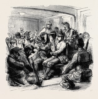 THE VOLUNTEER REVIEW AT BRIGHTON: THE RETURN, 1870