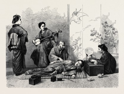 SHAMPOOING IN JAPAN, 1870